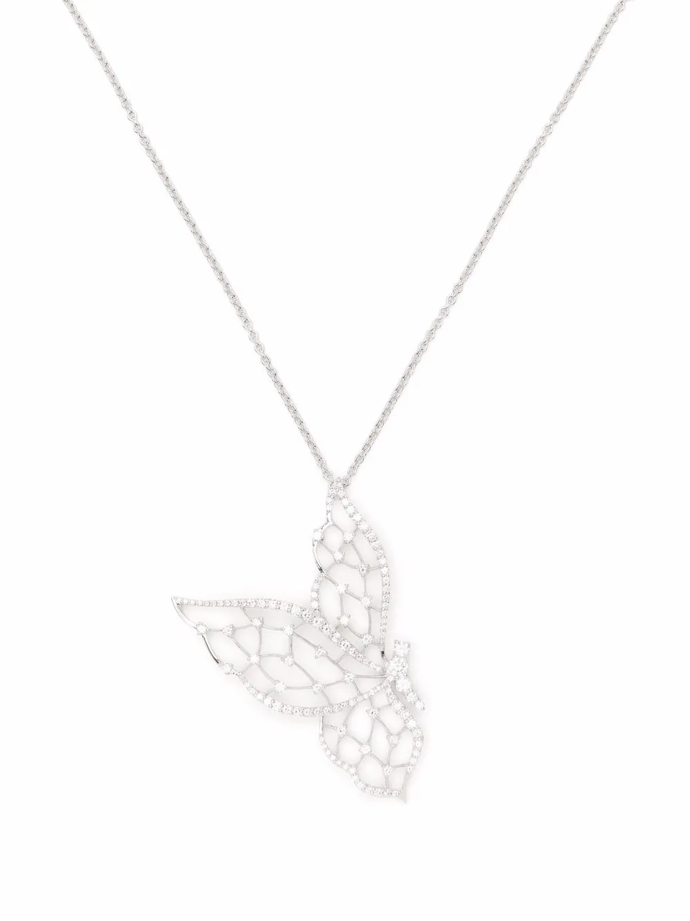 LEO PIZZO колье Light Wings из белого золота с бриллиантами