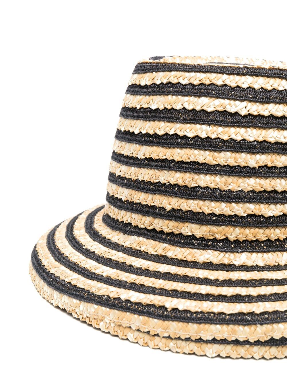 фото Borsalino соломенная шляпа в полоску