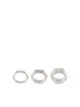 Image 1 of Off-White three-pack textured rings