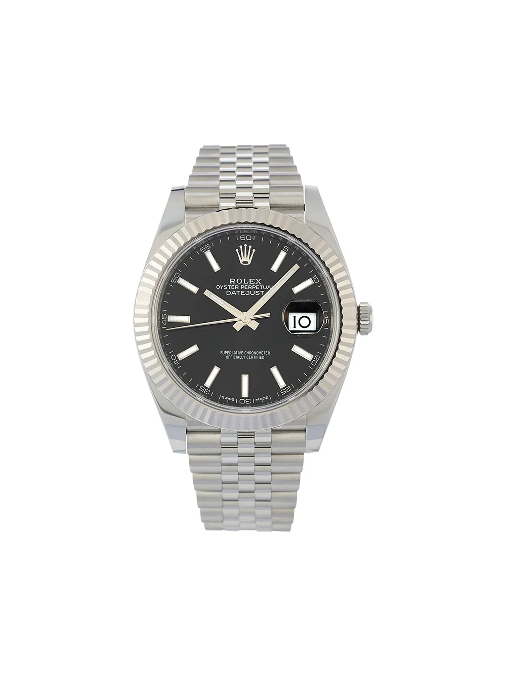 фото Rolex наручные часы datejust pre-owned 41 мм 2021-го года