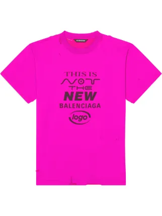 Balenciaga logo-print T-shirt - Farfetch