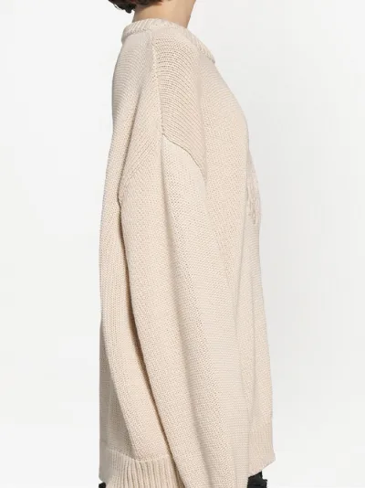 Balenciaga embroidered-design long 
