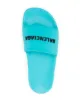 Balenciaga raised logo pool slides