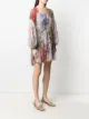 ZIMMERMANN floral print V-neck dress