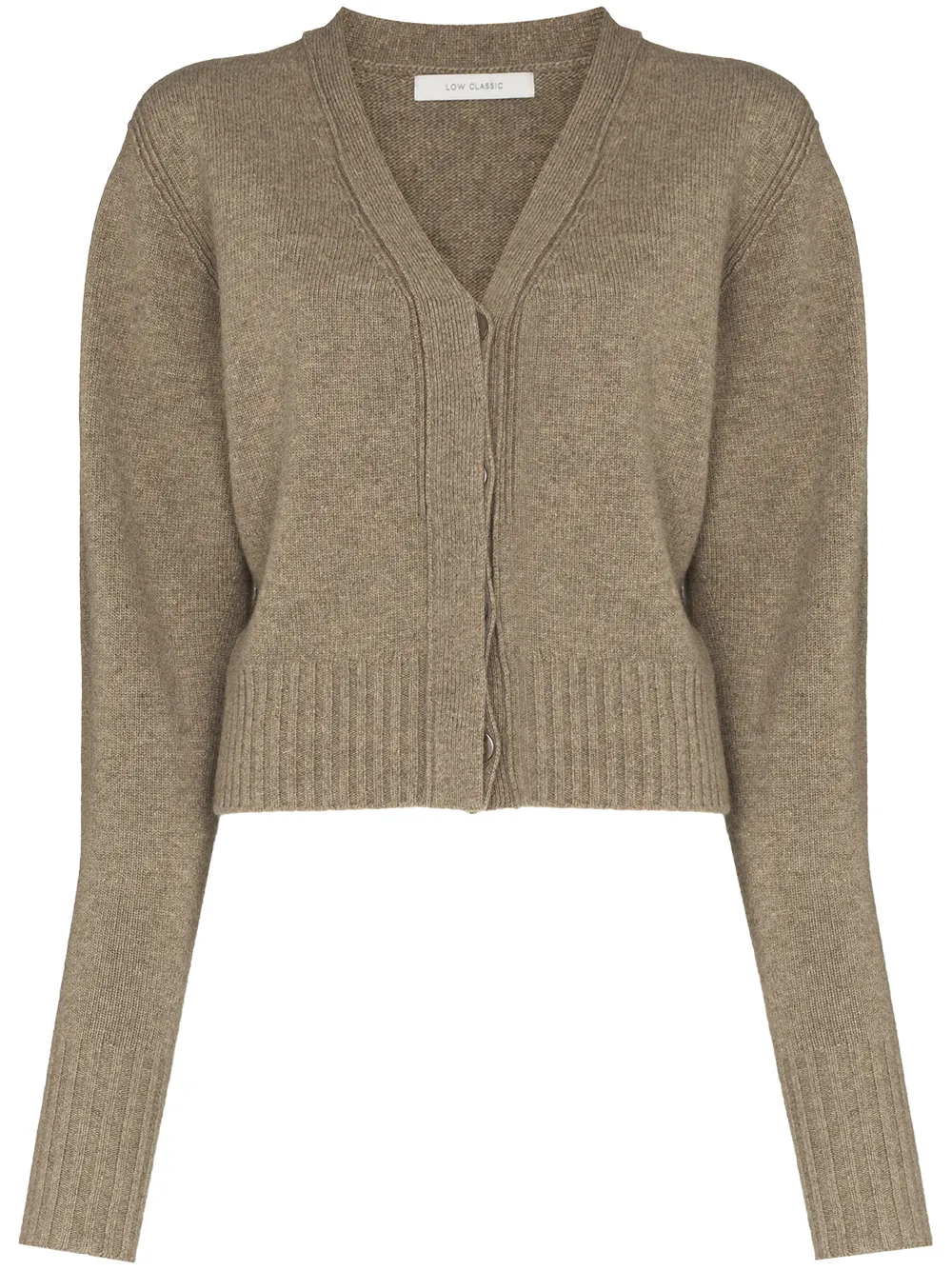 Image 1 of Low Classic V-neck wool-cashmere cardigan