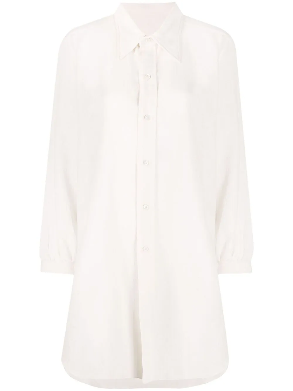 

Maison Margiela long tailored shirt - Neutrals