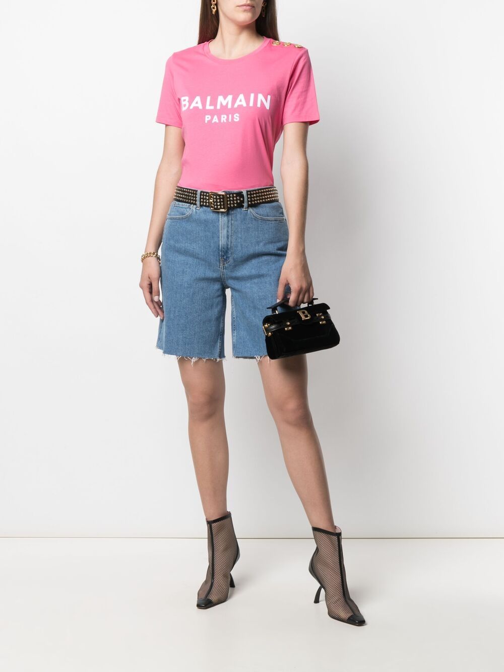 фото Balmain футболка с логотипом