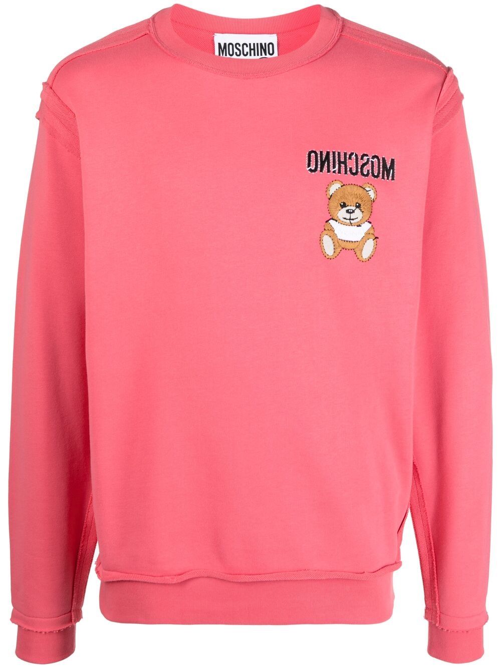 MOSCHINO TEDDY BEAR-EMBROIDERED SWEATSHIRT