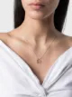 Image 2 of Aliita 9kt white gold house pendant necklace
