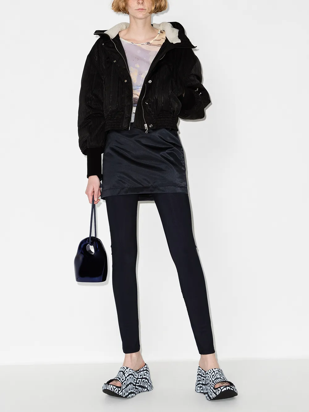 фото Marine serre укороченный пуховик