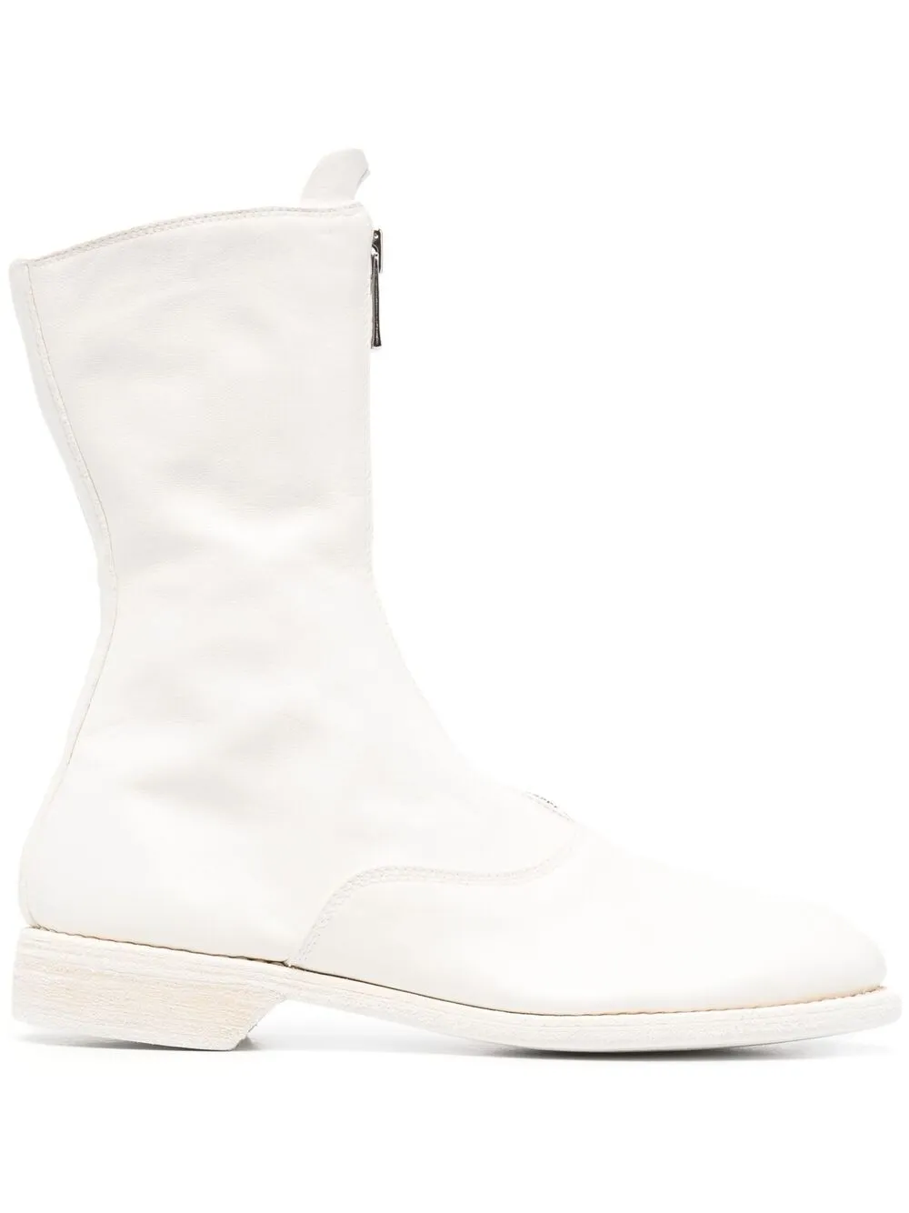 guidi white boots
