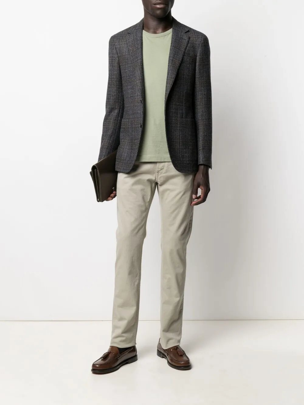 фото Hand picked брюки кроя слим