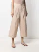 Woolrich elasticated-waist cropped trousers