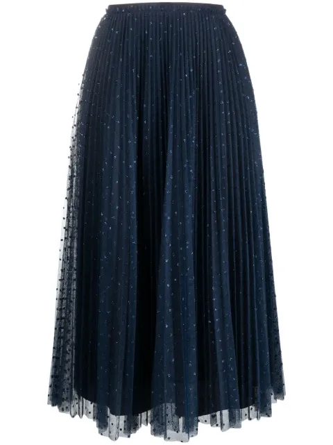 RED Valentino tulle midi skirt