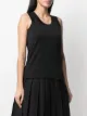 Junya Watanabe crewneck cotton tank top
