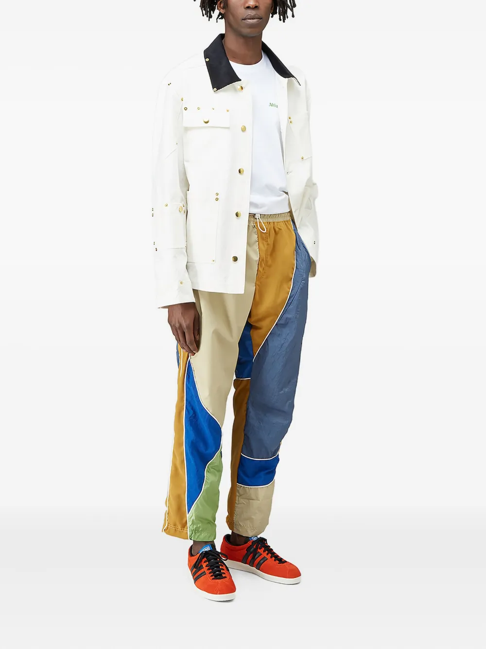 Ahluwalia graphic-print T-shirt - Wit