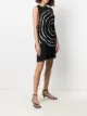 Aries tie-dye shift dress