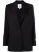 Image 1 of Armani Exchange single-buttoned tailored blazer