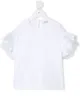 Image 1 of Brunello Cucinelli Kids ruffle-detail T-shirt