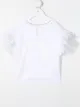Image 2 of Brunello Cucinelli Kids ruffle-detail T-shirt