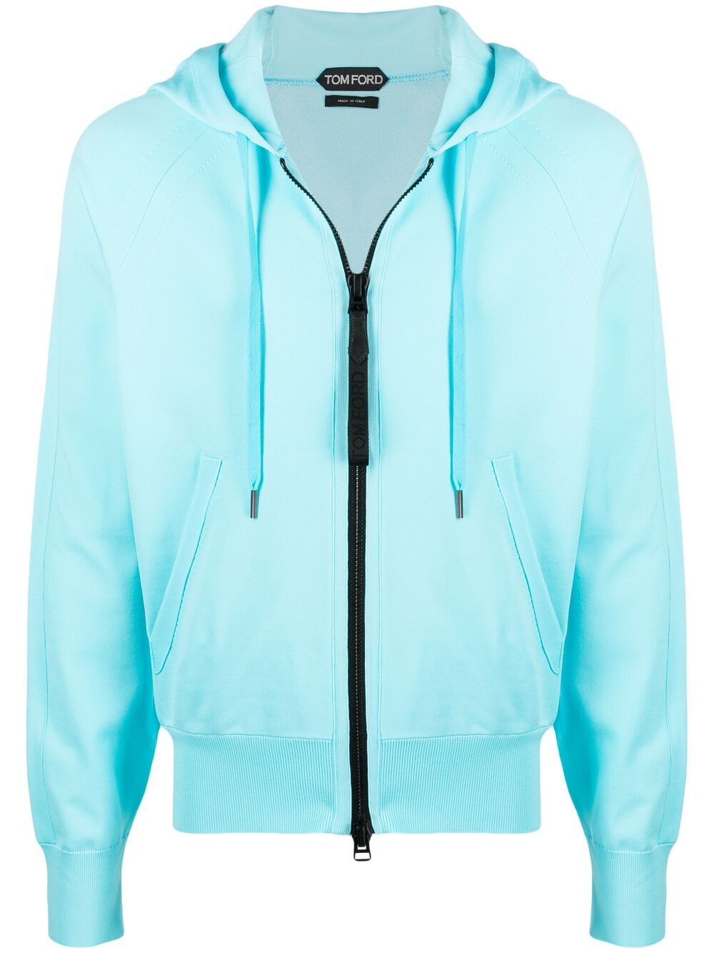 Tom Ford Zip-up Hoodie In Blue