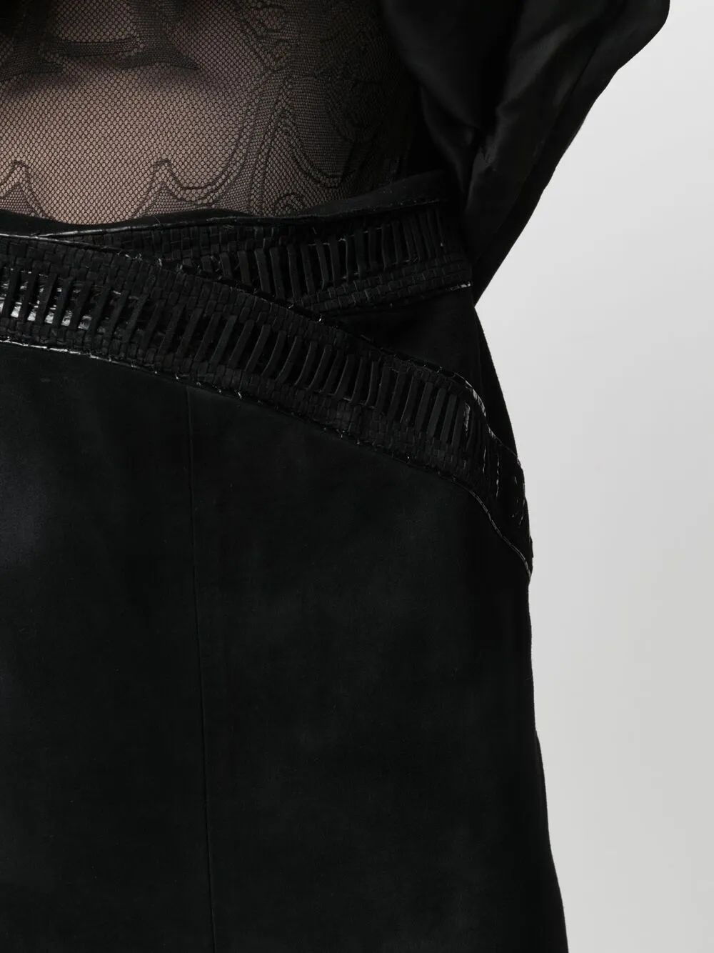 A.N.G.E.L.O. Vintage Cult Tailleur monopetto con gonna anni 1980 | Image 6