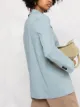 Theory blazer con doble botonadura