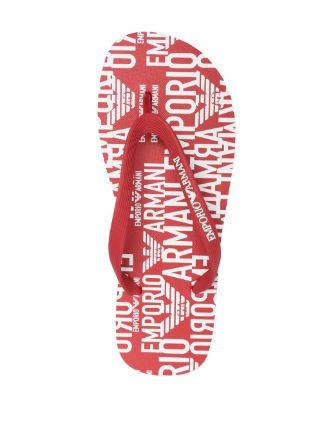 logo-print flip flops展示图