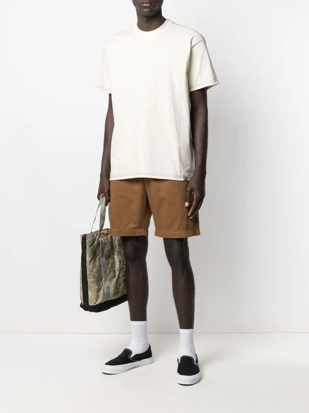 фото Carhartt wip футболка с контрастной строчкой
