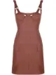 Image 1 of KNWLS cut-out denim mini dress