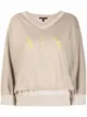 Image 1 of Armani Exchange layered-look logo jumper