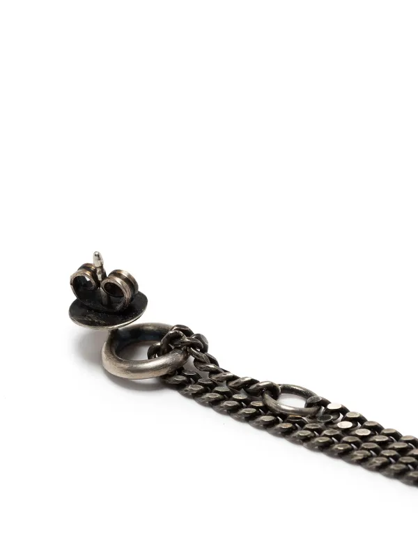 WERKSTATT:MÜNCHEN ハートペンダント ピアス | シルバートーン