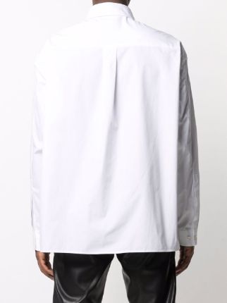 embroidered chest-pocket shirt展示图