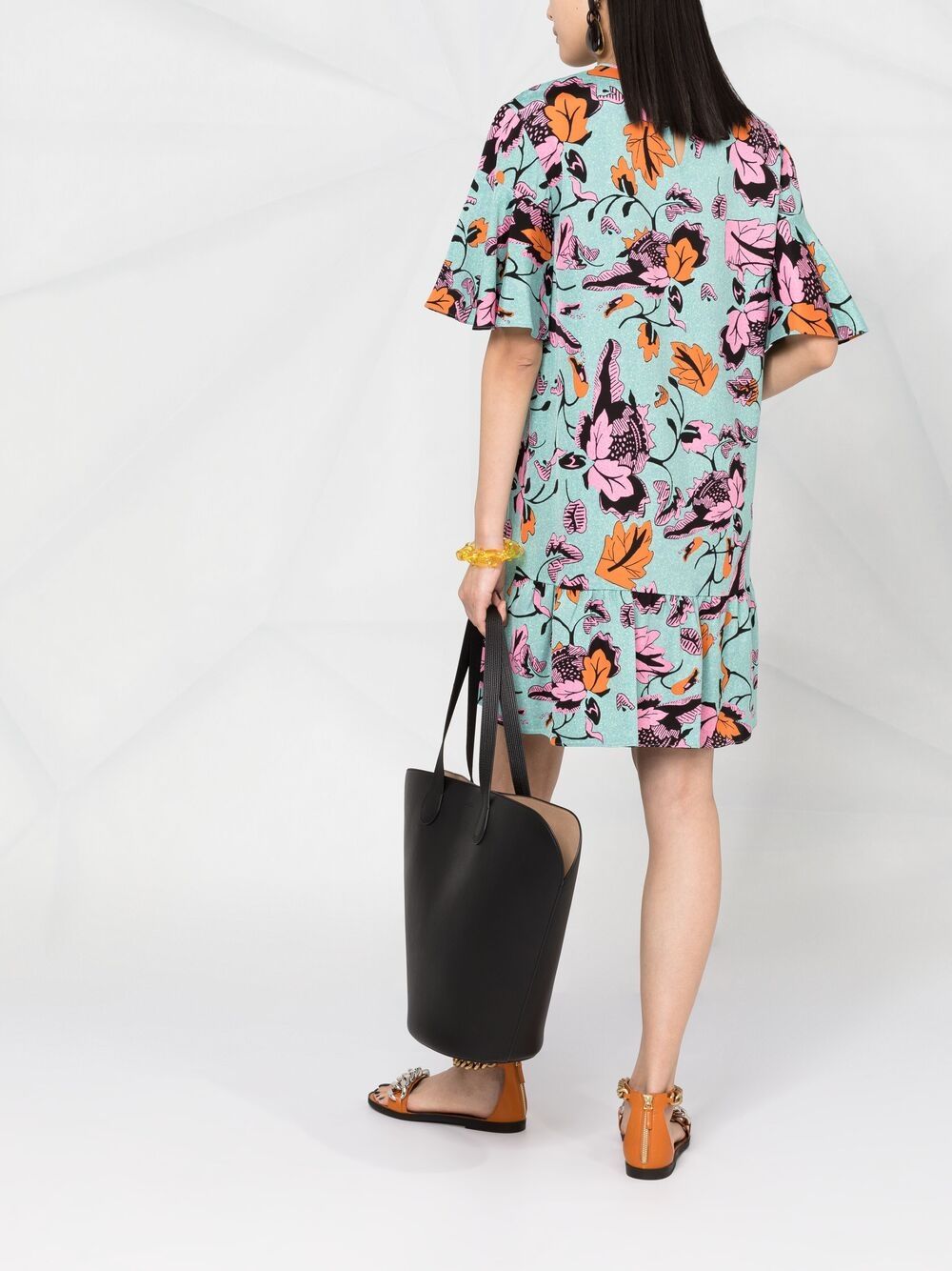 фото Dvf diane von furstenberg arlene cady floral dress