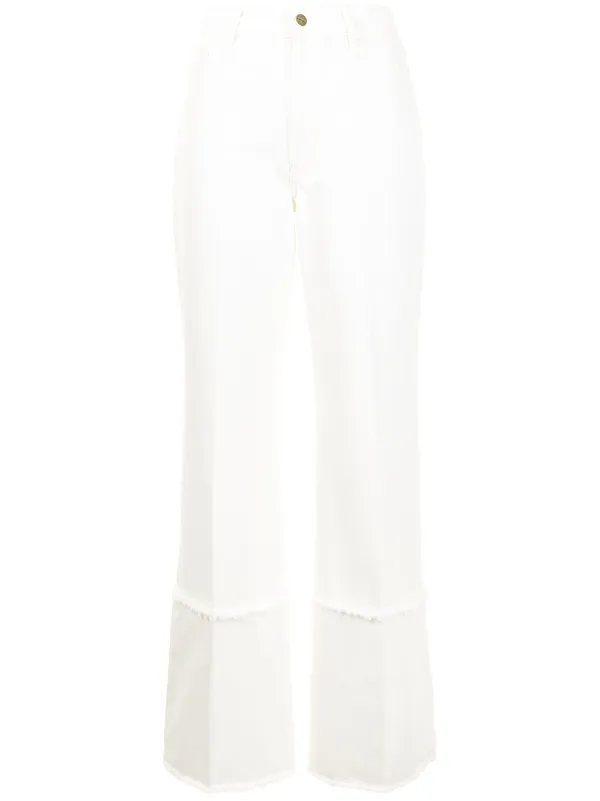 Le Pixie Sailor Cuff flared jeans 