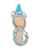 MACH & MACH crystal-embellished low-heel pumps