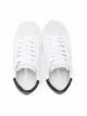Philippe Model Kids contrast-heel low-top sneakers