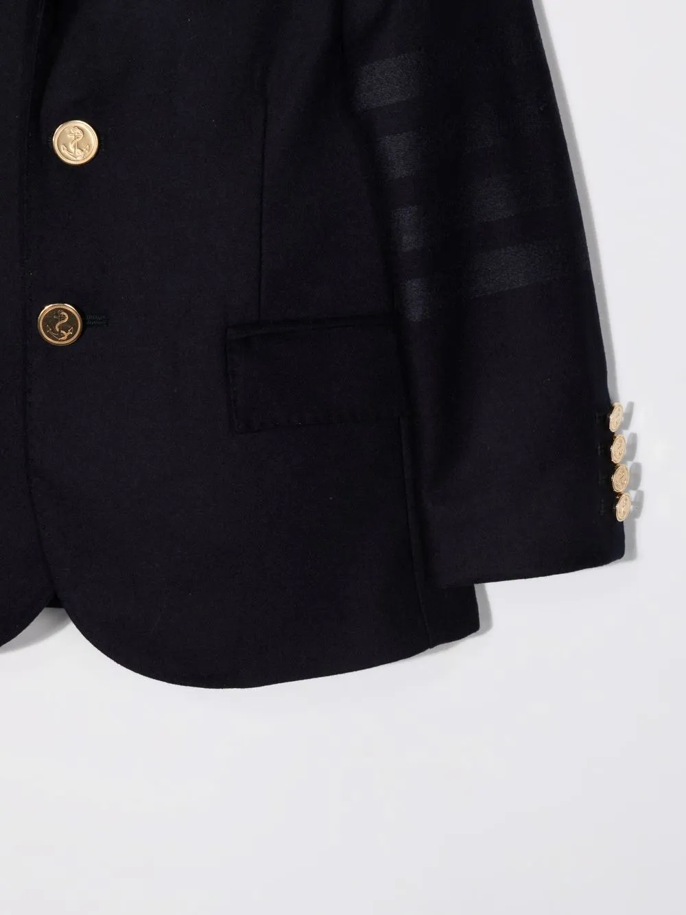 Thom Browne 4-bar Sports Jacket In Blue