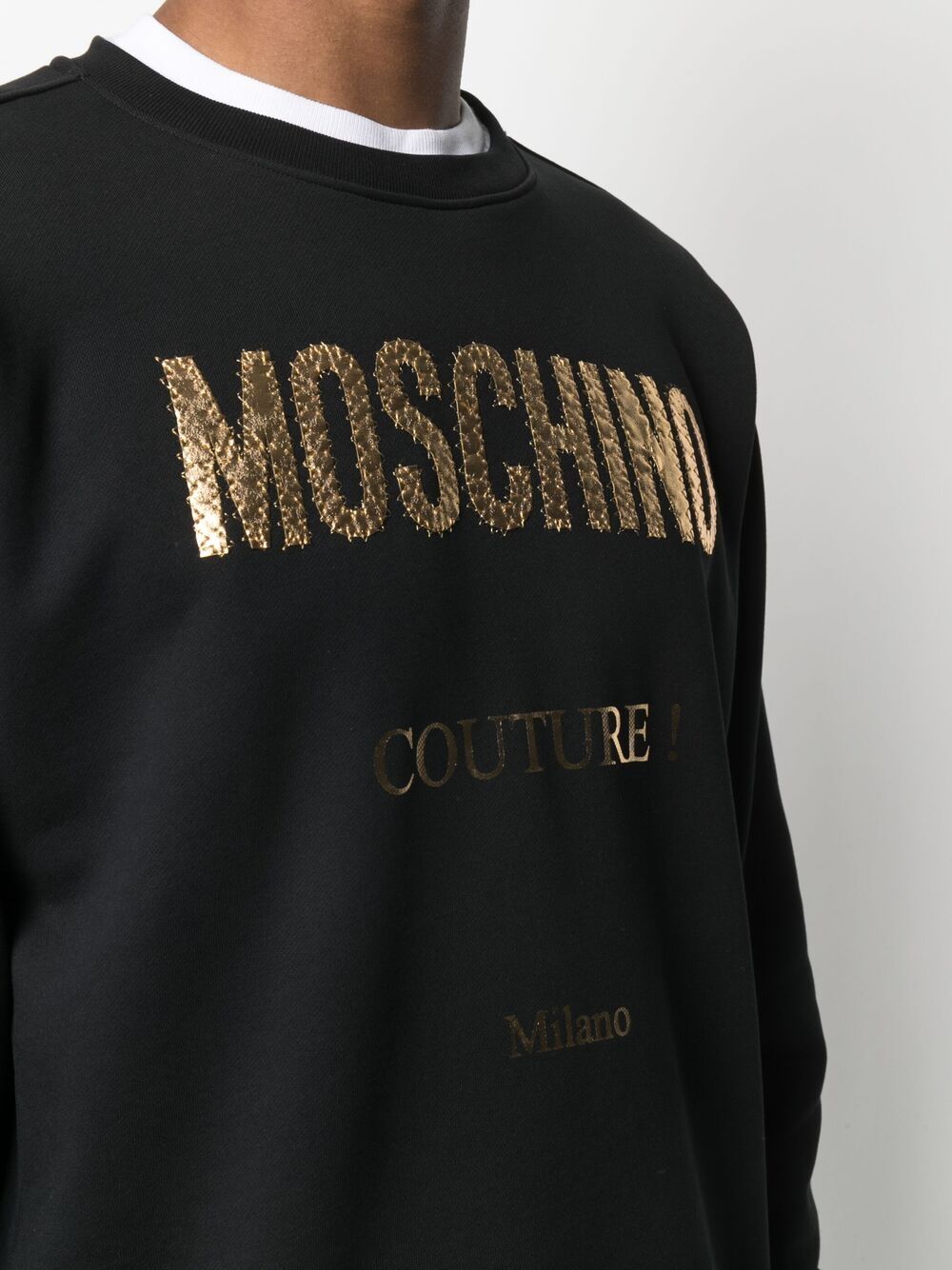 фото Moschino толстовка с логотипом