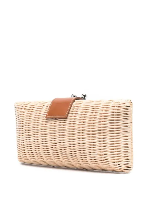 wicker cross body bag