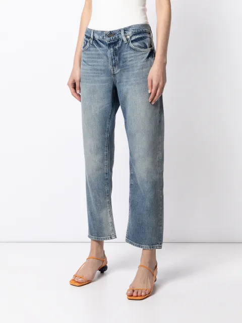 FRAME Le Pixie Slouch high-waist Jeans 