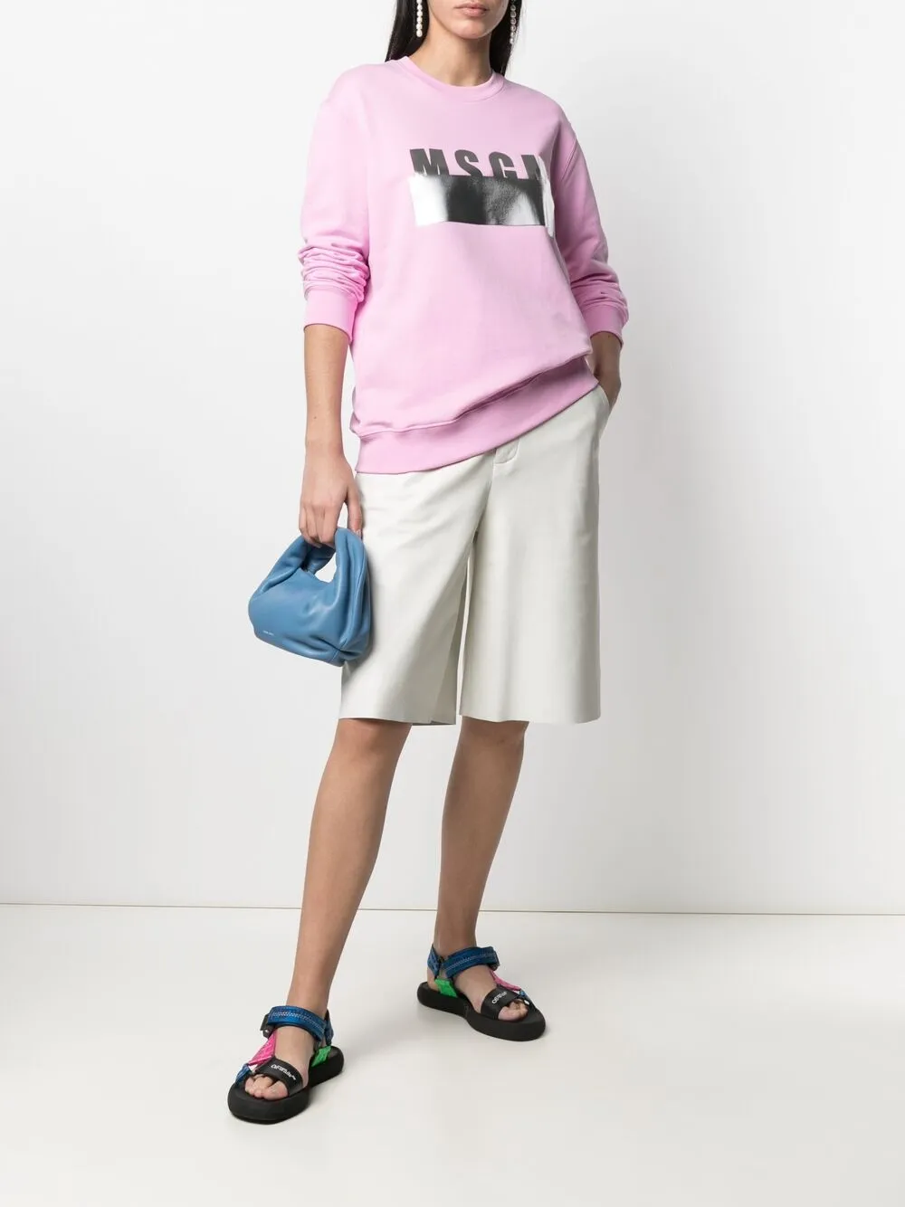 фото Msgm толстовка с логотипом
