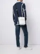 Image 2 of Emporio Armani logo-embossed messenger bag
