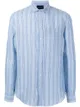 Image 1 of Emporio Armani striped long-sleeve shirt