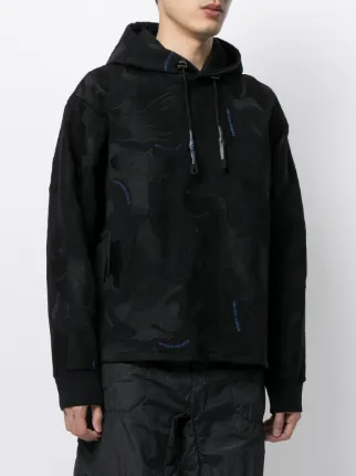 camouflage-print hoodie展示图