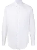 Giorgio Armani long-sleeved button-up shirt - White