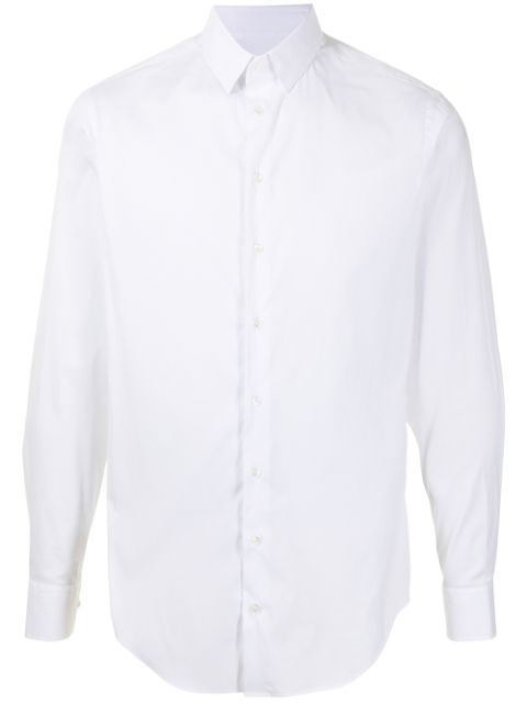 Giorgio Armani long-sleeved button-up shirt Men