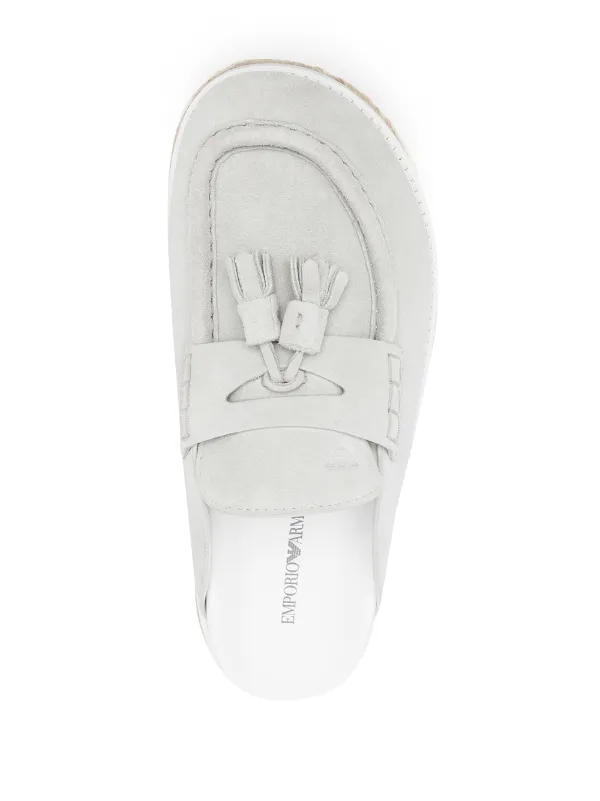 Sabot in nappa con morsetto | GIORGIO ARMANI Uomo