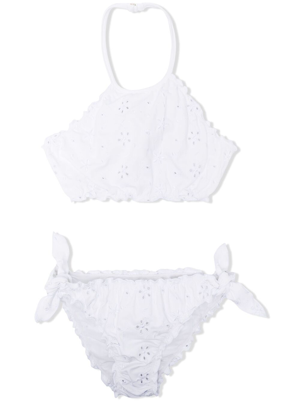 фото Mc2 saint barth kids embroidered-design bikini set