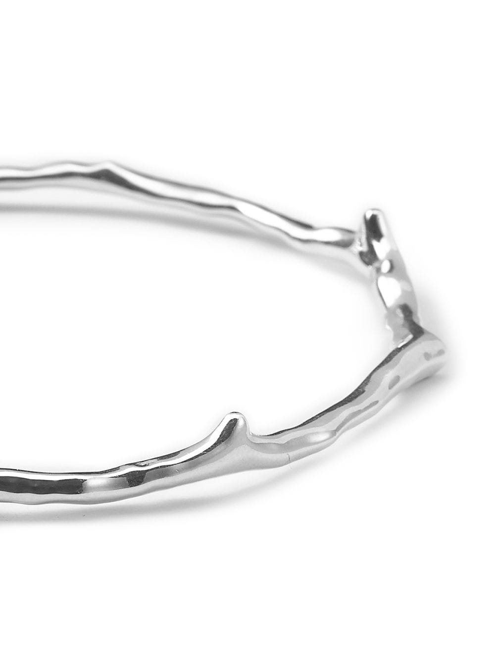 Shop Ippolita Coral Branch Bangle Bracelet In Silver